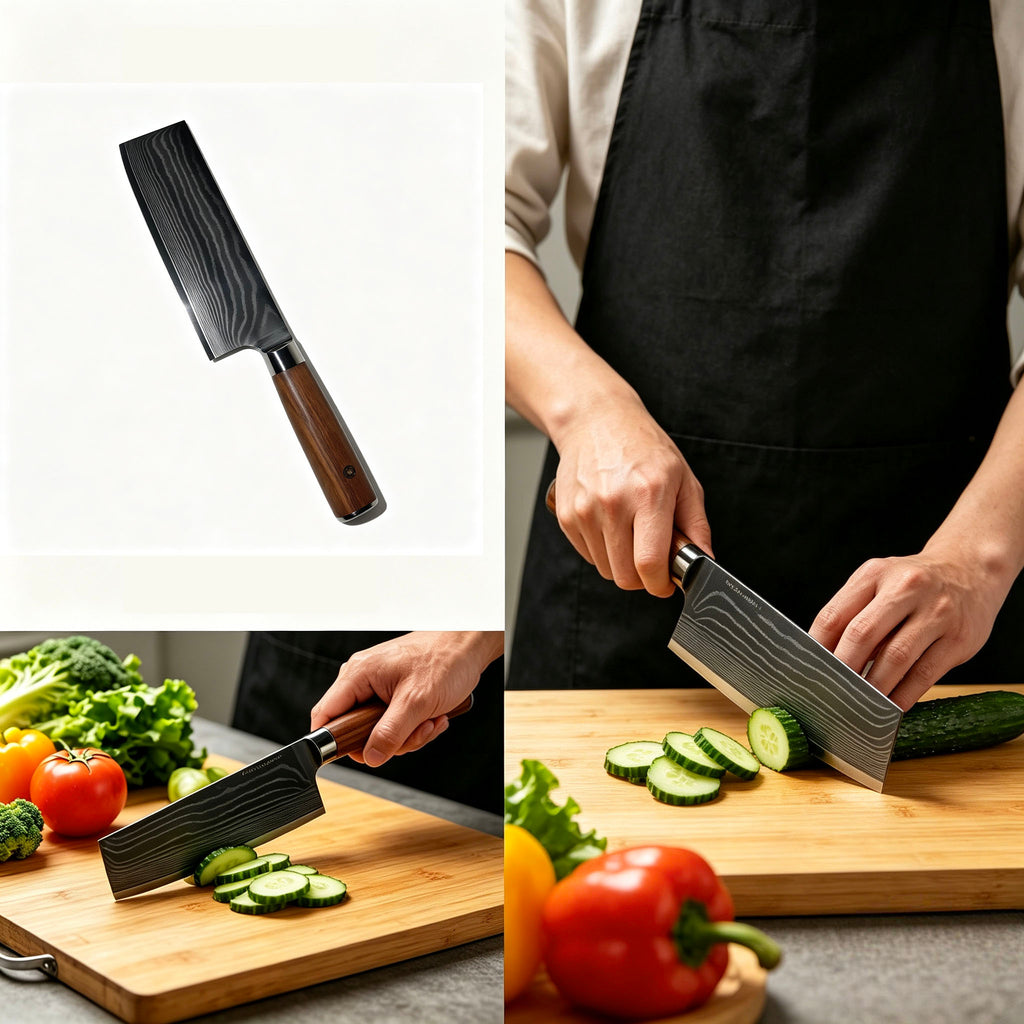 7 Inch Multi-Functional Nakiri Knife